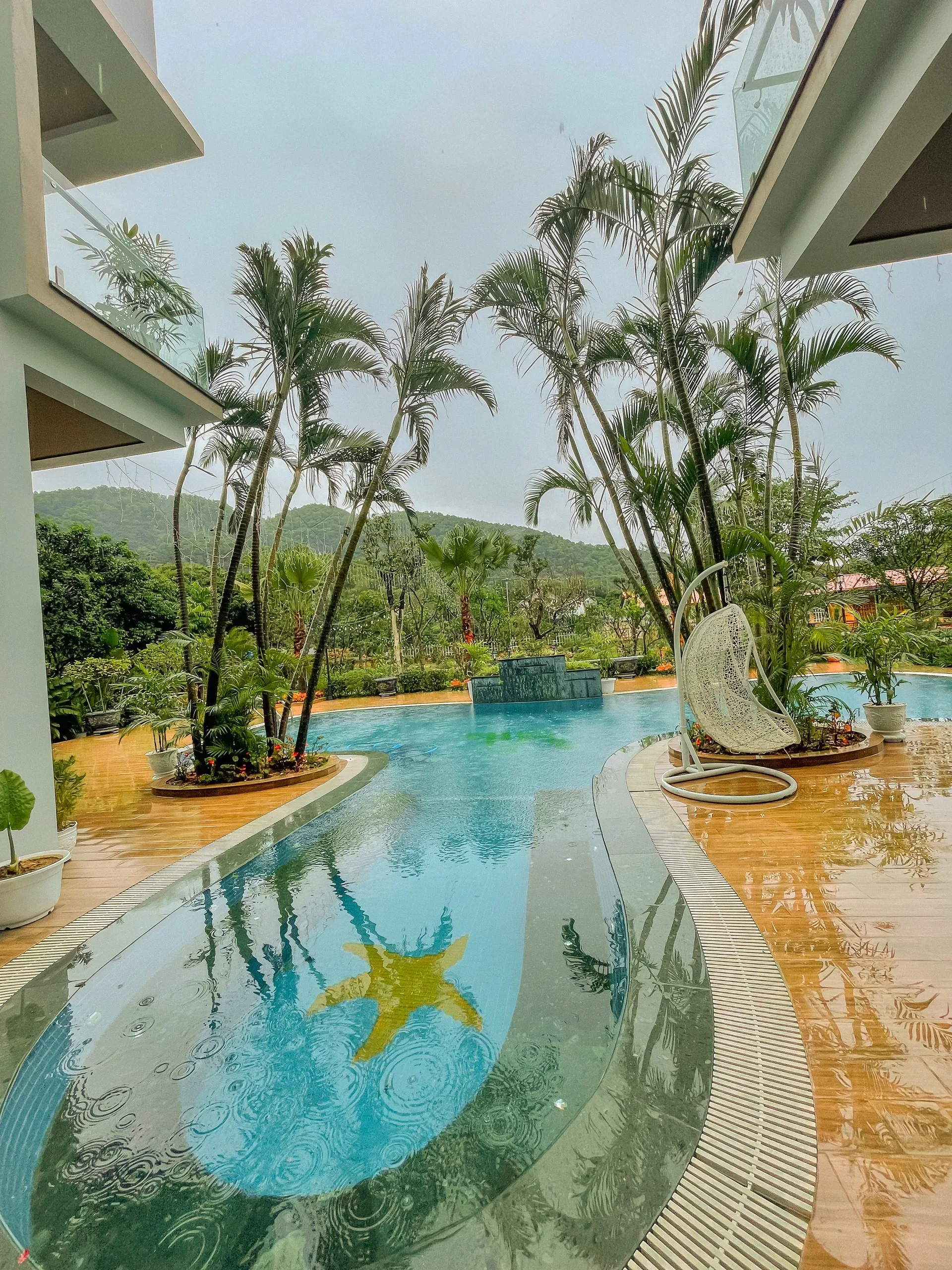 Bể bơi Trâm Villa Sóc Sơn