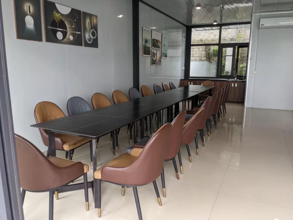 Phòng bếp đầy đủ tiện nghi tại Đồi xanh villa Ba Vì